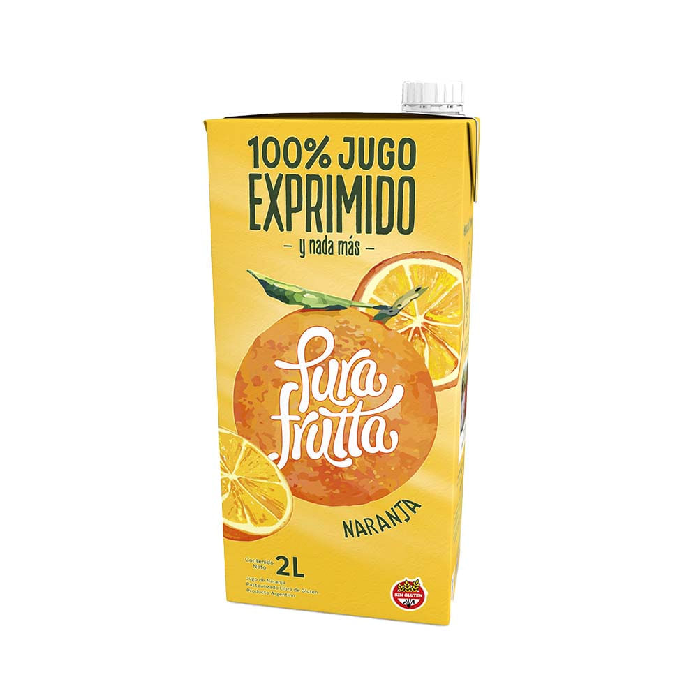 Jugo Sabor Naranja 2 Lts Pura Frutta