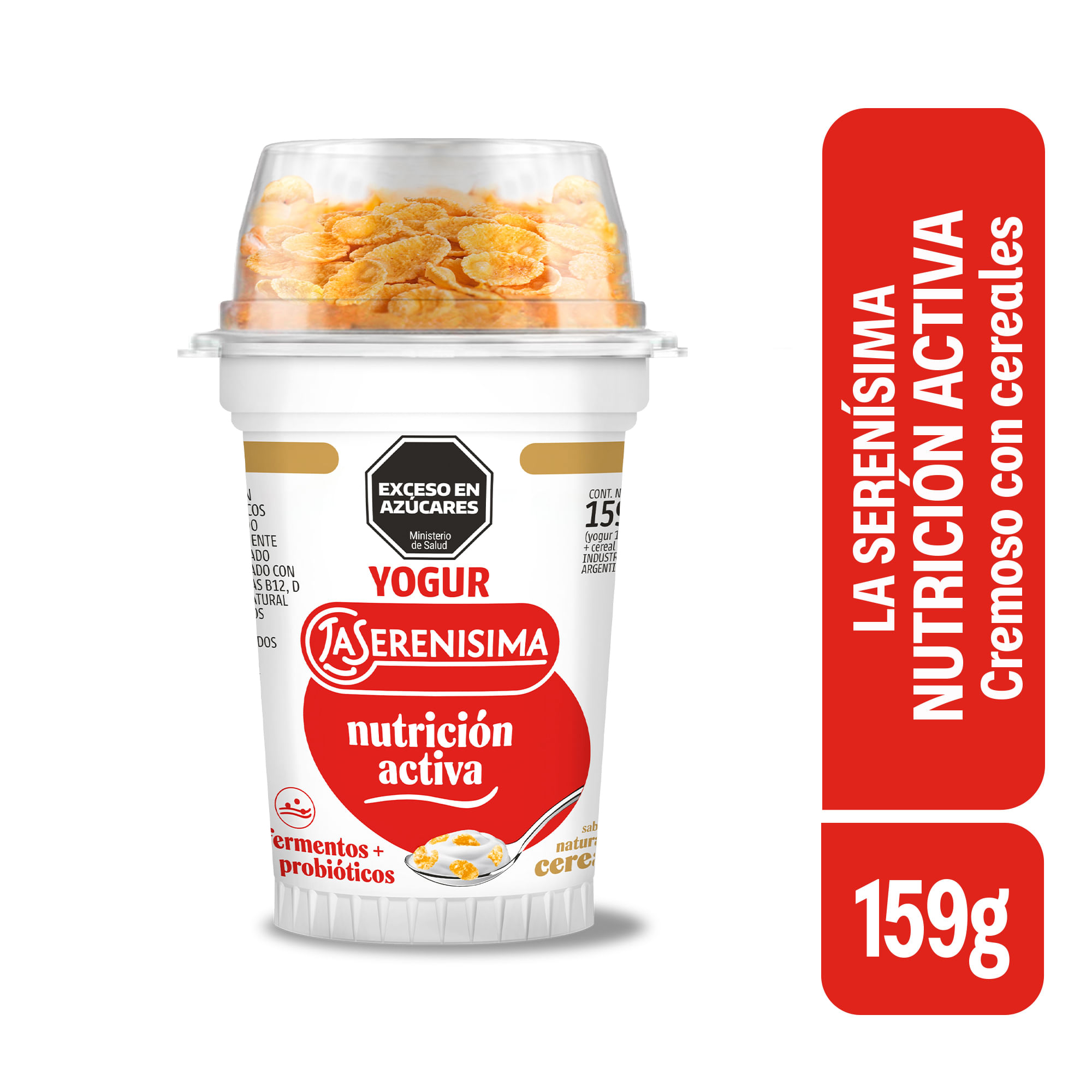 Yogur Entero Cremoso Con Cereales 159 Grs La Serenísima