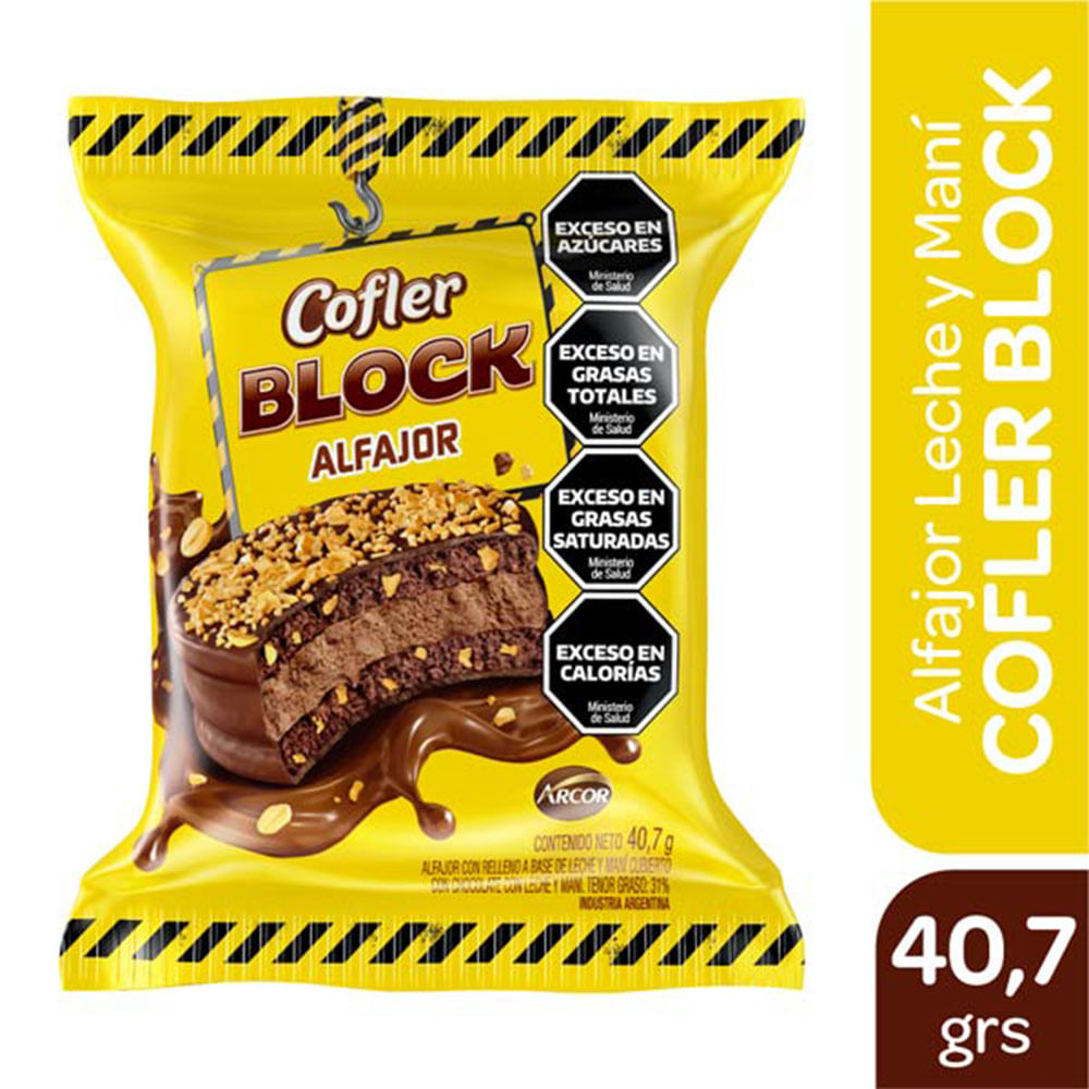 Alfajor Block 40 Gr Cofler