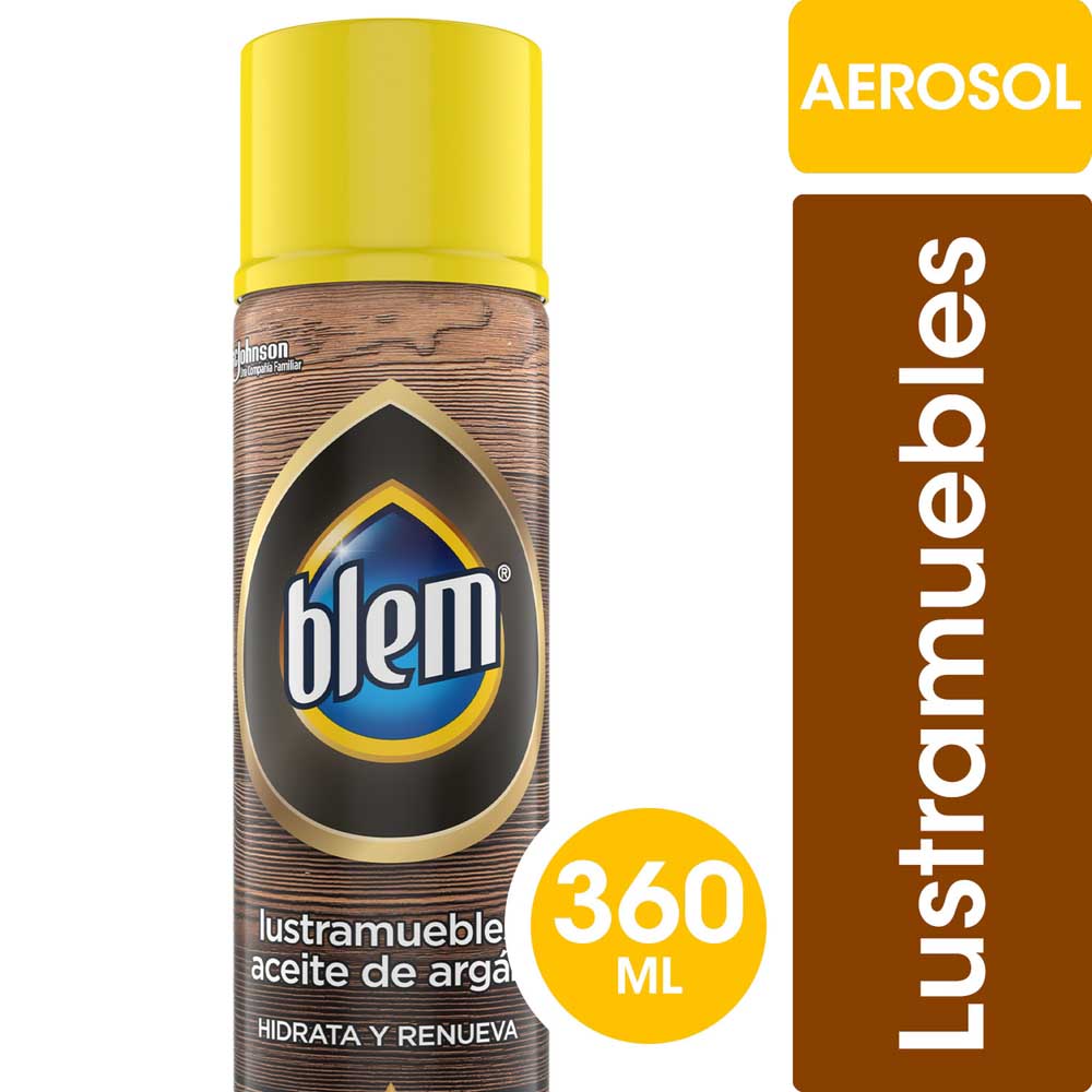 Lustramuebles Aceite de Argán 360 Ml Blem