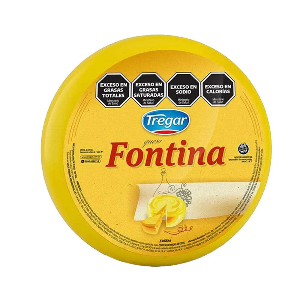 Queso Fontina Tregar 1 Kg