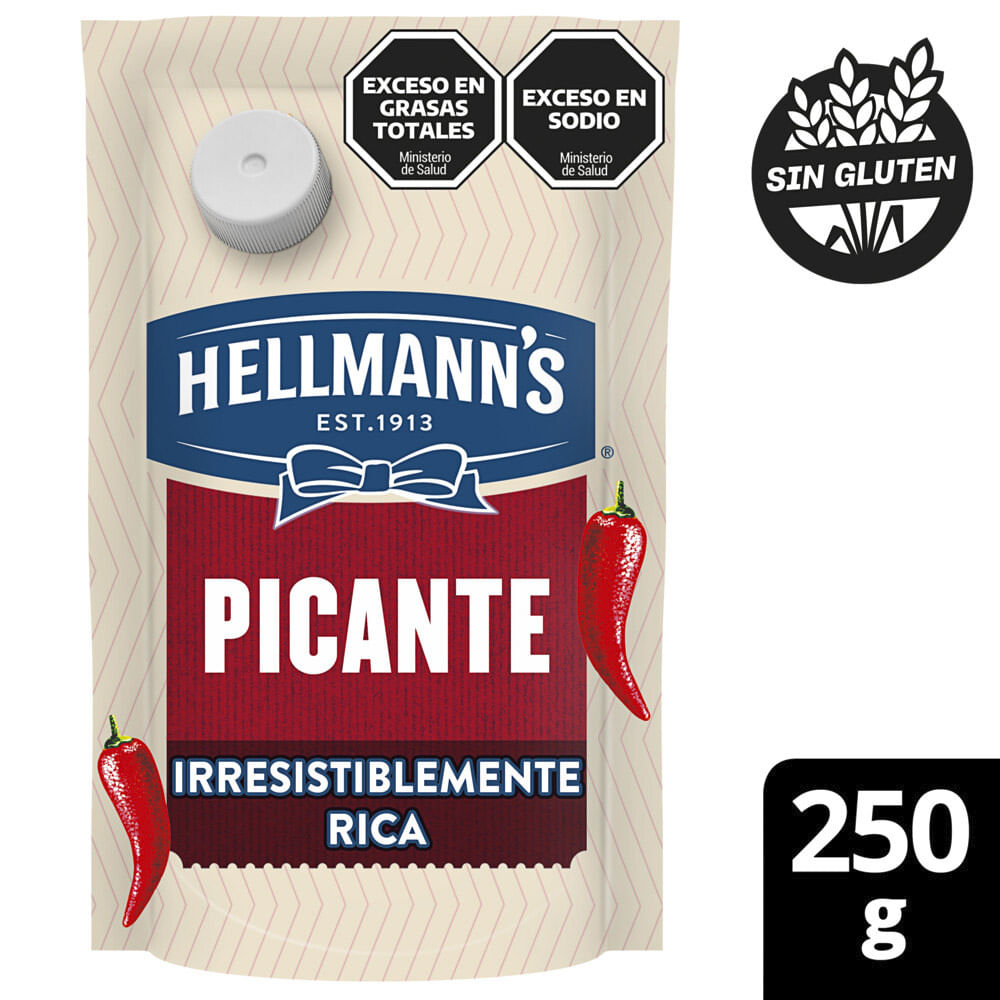 Aderezo Sabor Picante 250 Grs Hellmann´s