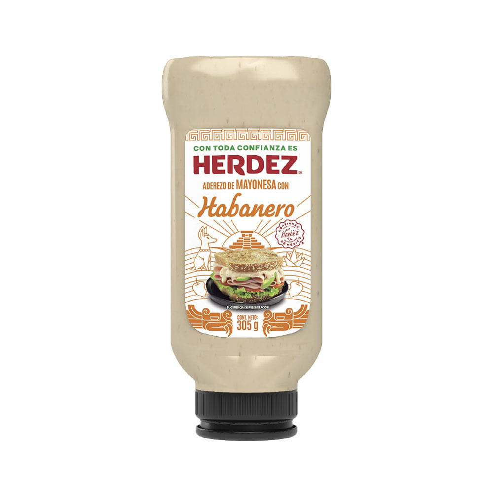 Aderezo de Mayonesa con Habanero 305 Grs Herdez