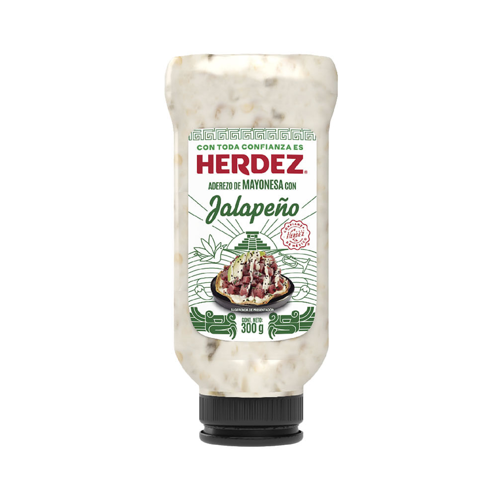 Aderezo de Mayonesa con Jalapeño 300 Grs Herdez