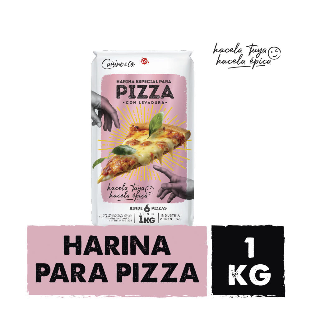 Harina Con Levadura 1kg Cuisine & Co