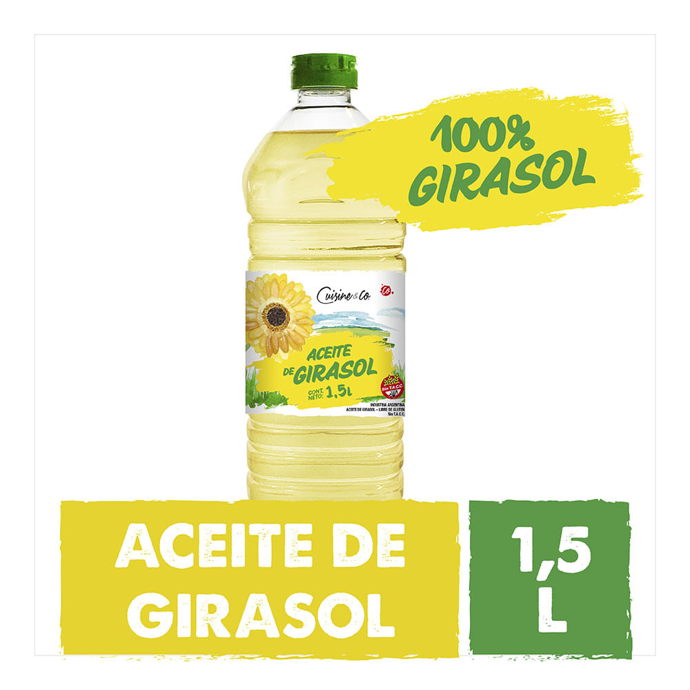 Aceite De Girasol 1500ml Cuisine & Co
