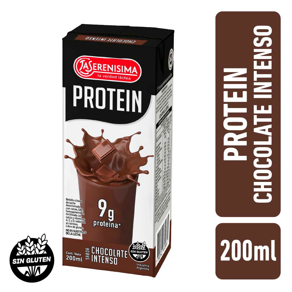 Protein Chocolate Intenso 200 Ml La Serenisima