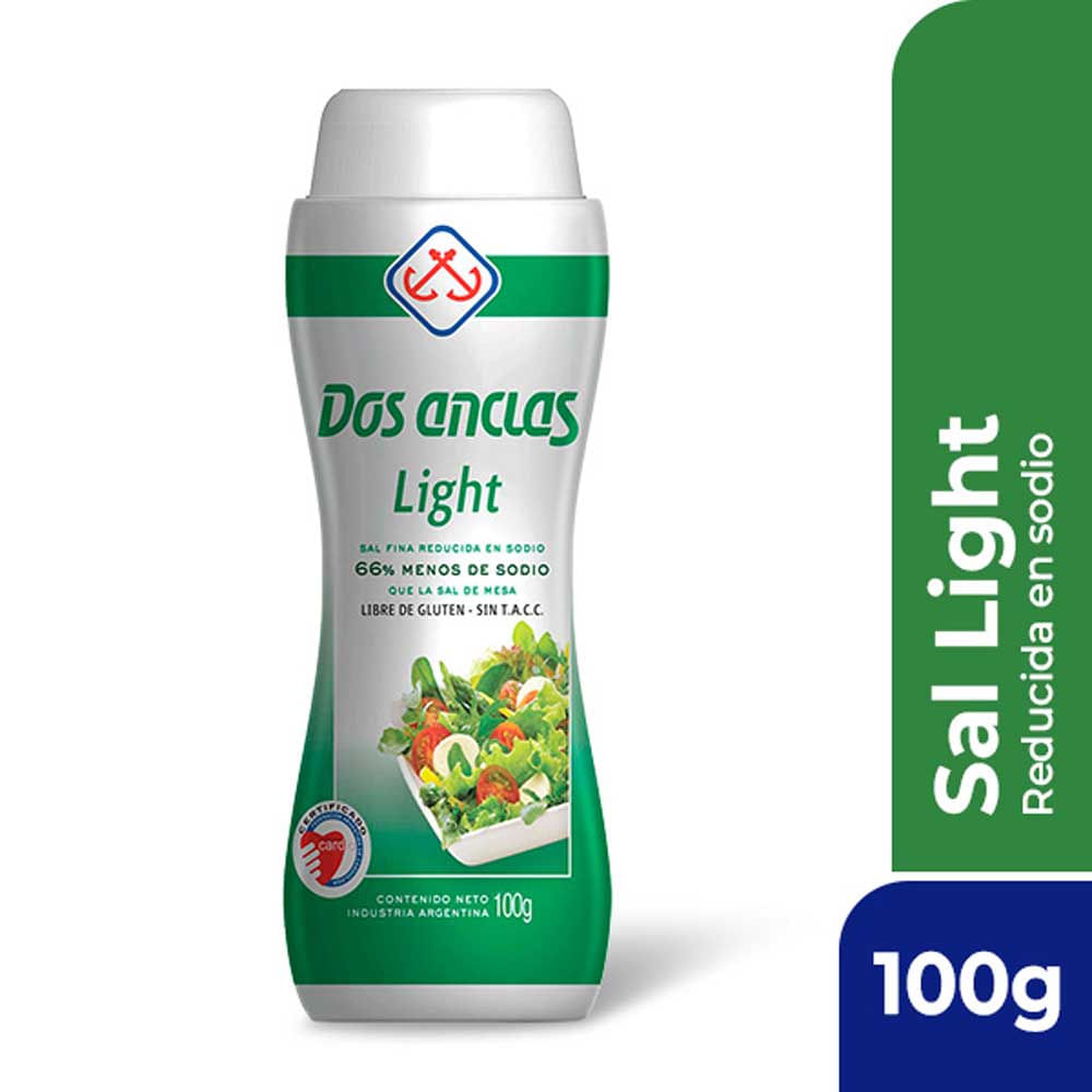 Sal Fina Light 100 Grs Dos Anclas