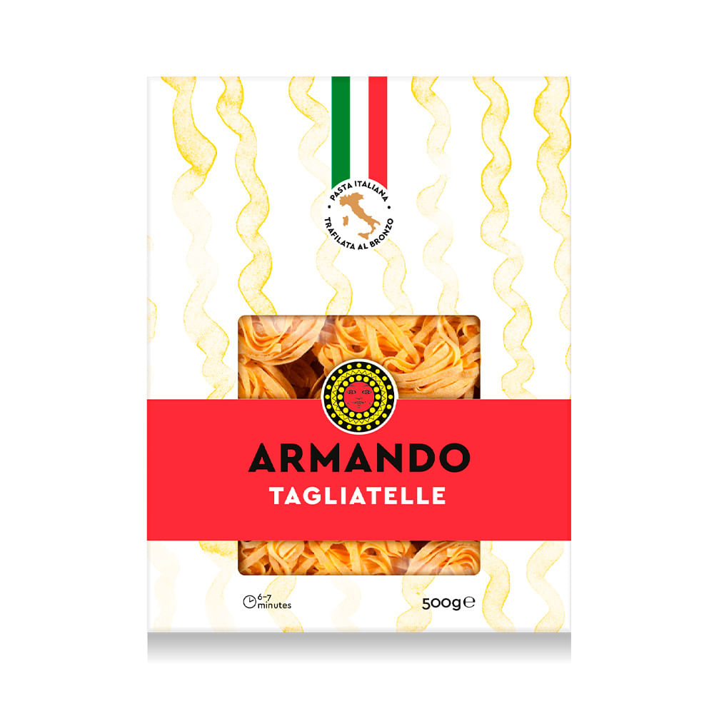 Fideos Tagliatelle de Sémola 500 Grs Armando