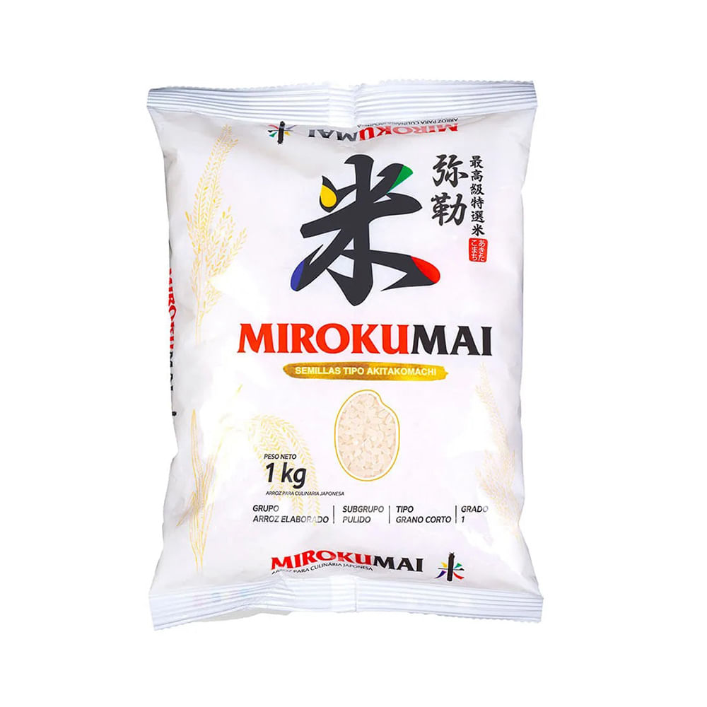 Arroz Akitakomachi 1 Kg Mirokumai