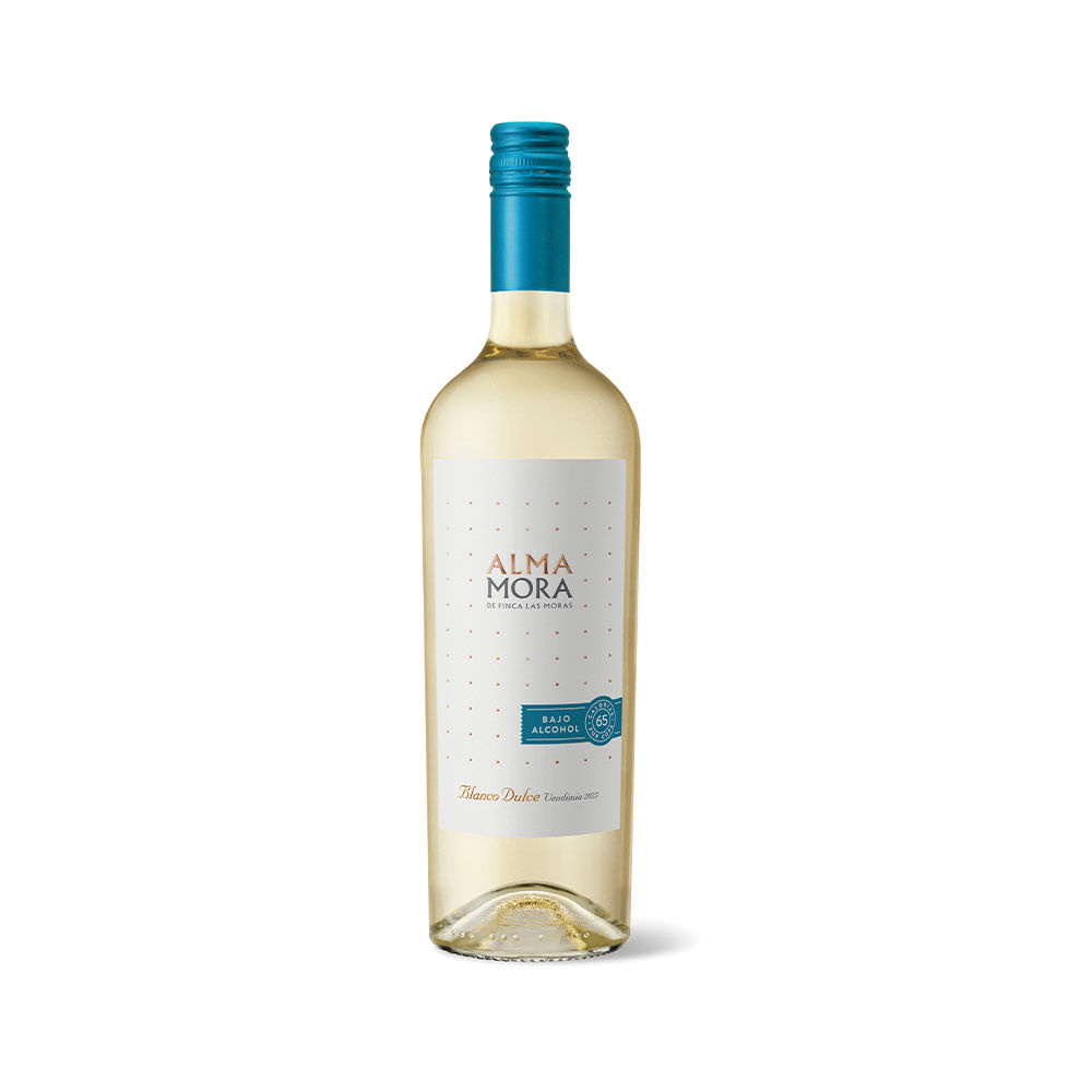 Vino Blanco Dulce 750 Ml Alma Mora