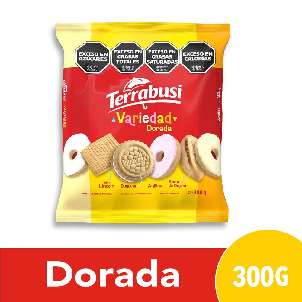 Galletas Surtidas Sabor Vainilla 300 Grs Variedad
