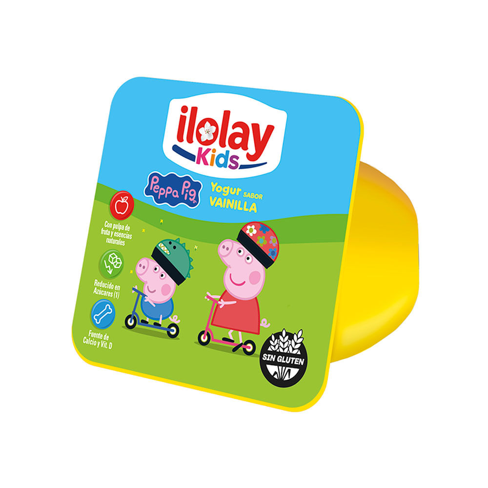 Yogur Deslactosado Kids Vainilla X 90 Ml Ilolay