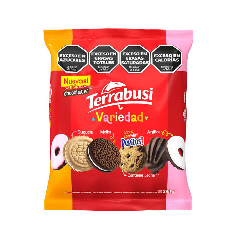 Galletitas Surtidas Pack Ahorro 590 Grs Variedad