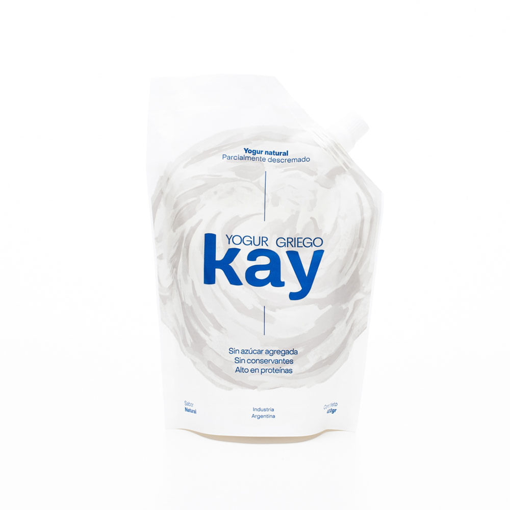 Yogur Sabor Natural Griego 400 Grs Kay