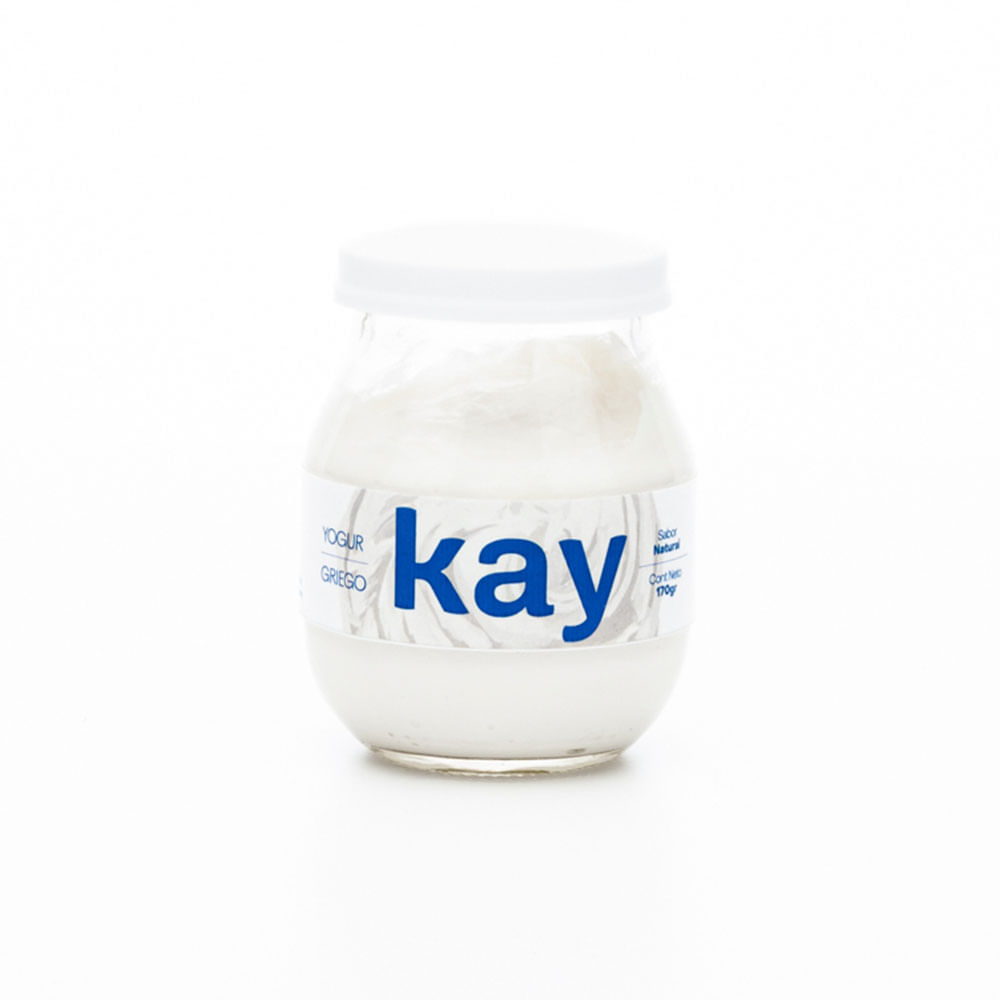 Yogur Sabor Natural Griego 170 Grs Kay