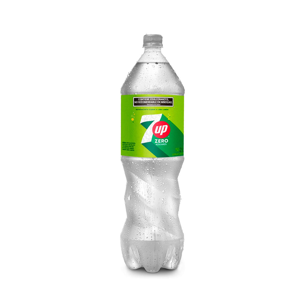 Gaseosa Sin Azúcar Sabor Lima Limón 2 Lts 7 Up