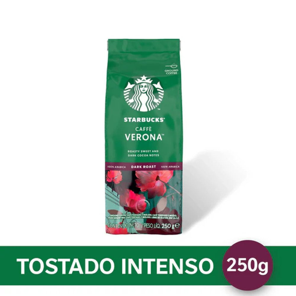Café Molido Caffè Verona 250 Grs Starbucks