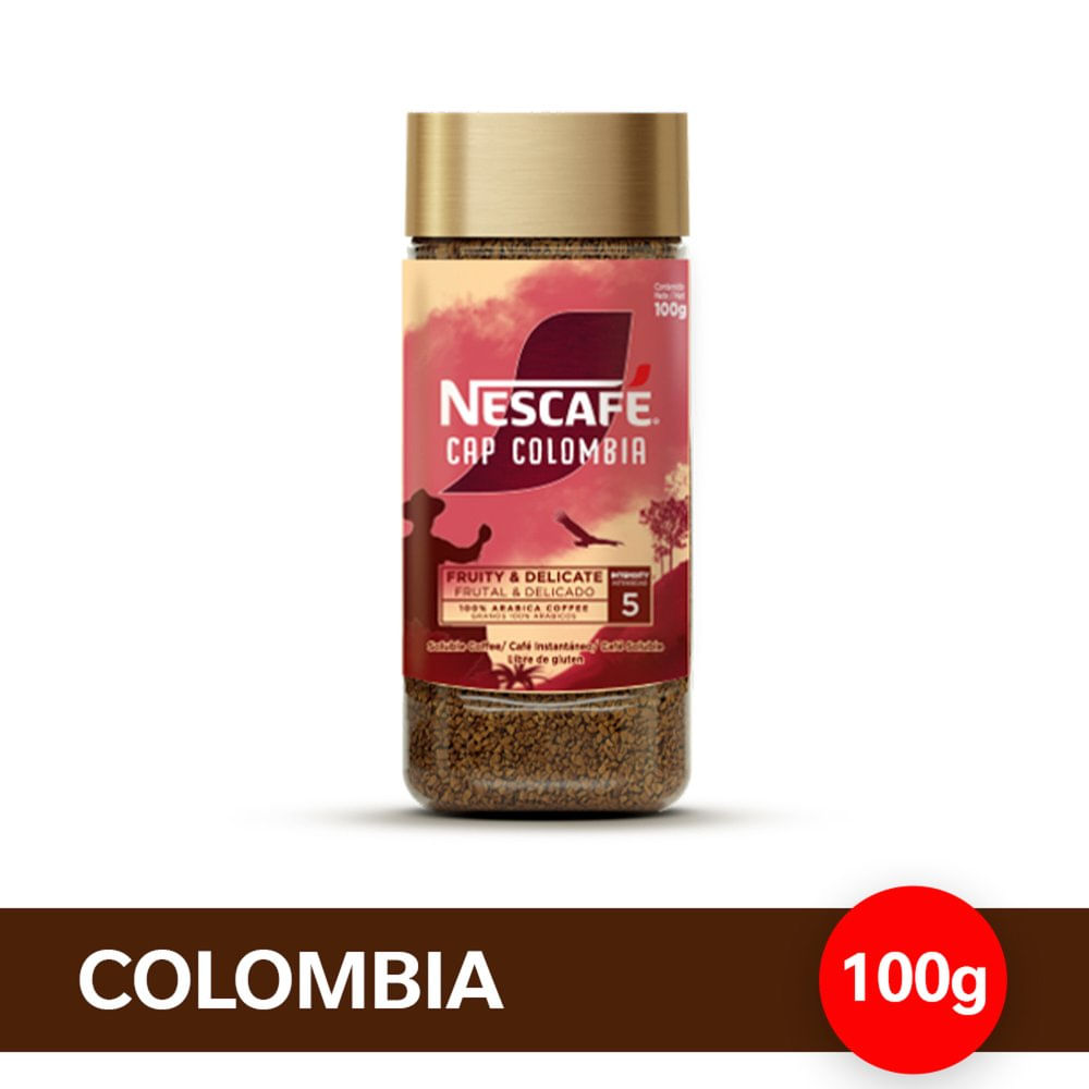Café Cap Colombia 100 Grs Nescafé® Gold