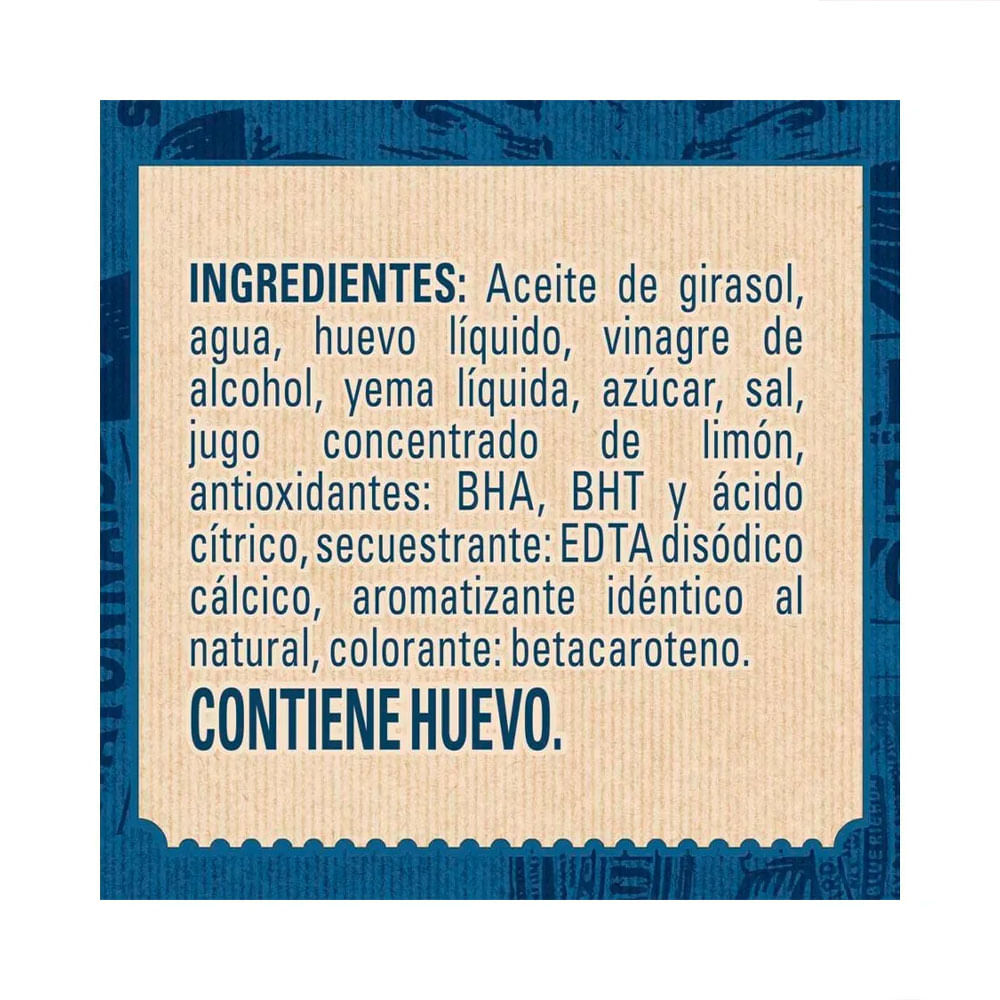 Mayonesa Tipo Casera 445 Grs Hellmann's