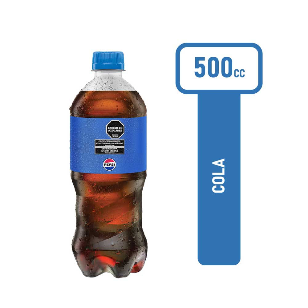 Gaseosa Cola 500 Ml Pepsi