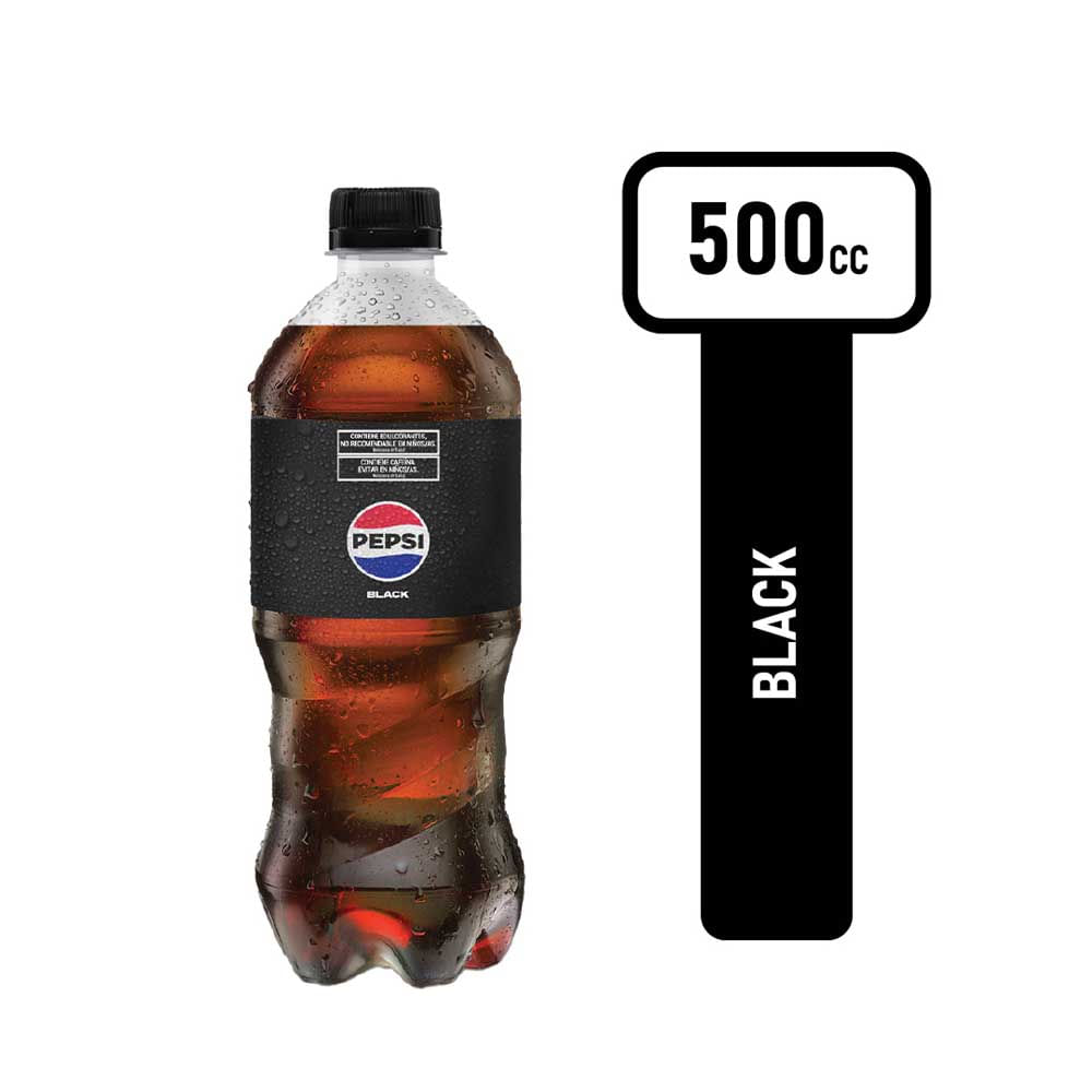 Gaseosa Black Sin Azúcar 500 Ml Pepsi