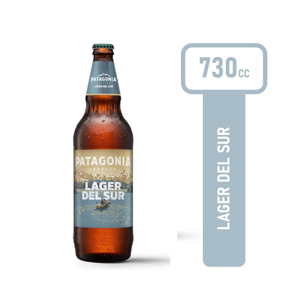 Cerveza Lager del Sur 730 Cc Patagonia