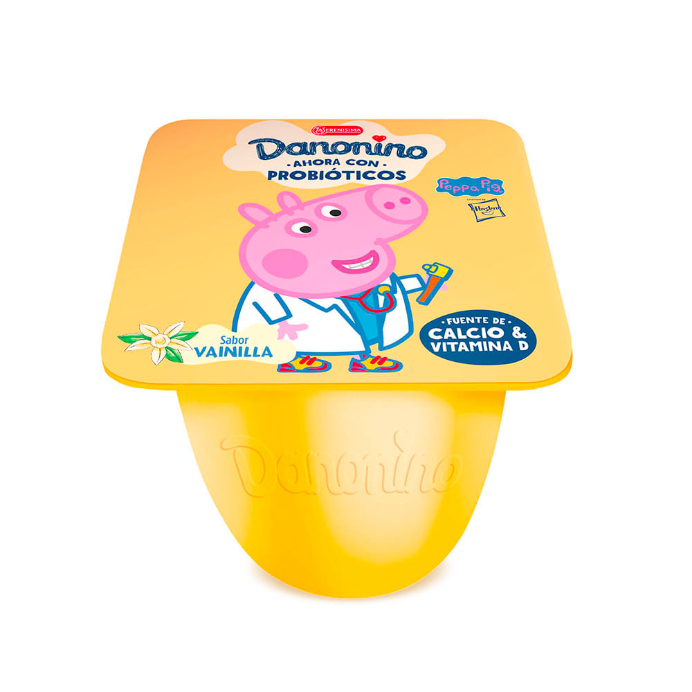 Yogur Sabor Vainilla Batido 80,5 Grs Danonino