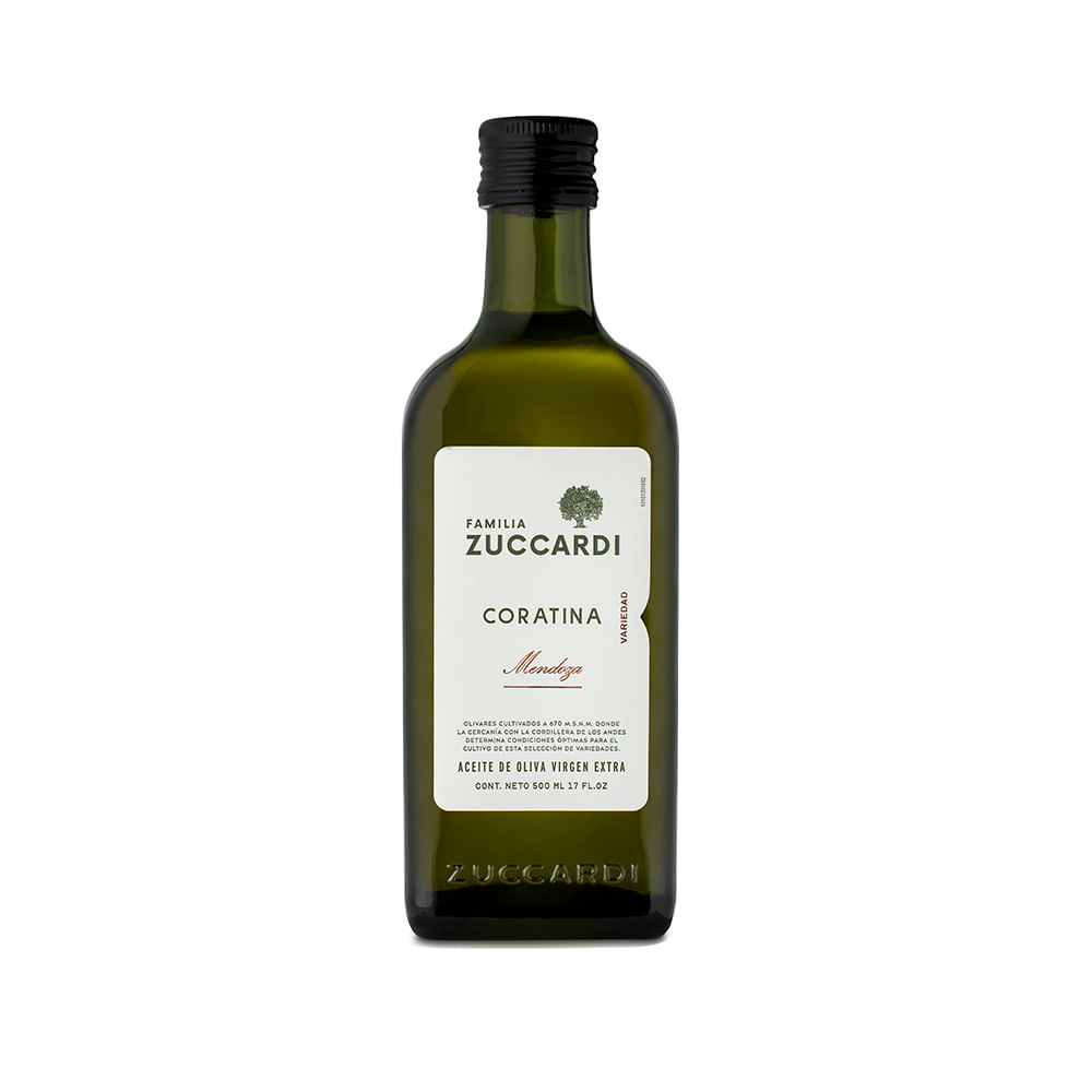 Aceite De Oliva Coratina 500 Ml Zuccardi