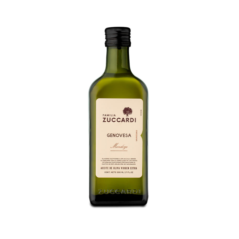 Aceite de Oliva Genovesa 500 Ml Familia Zuccardi
