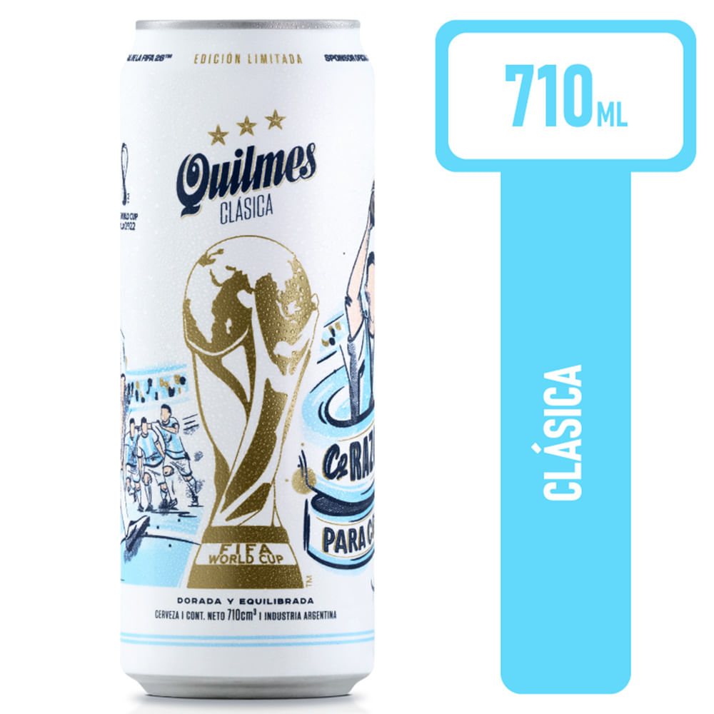 Cerveza Lager 710 Cc Quilmes