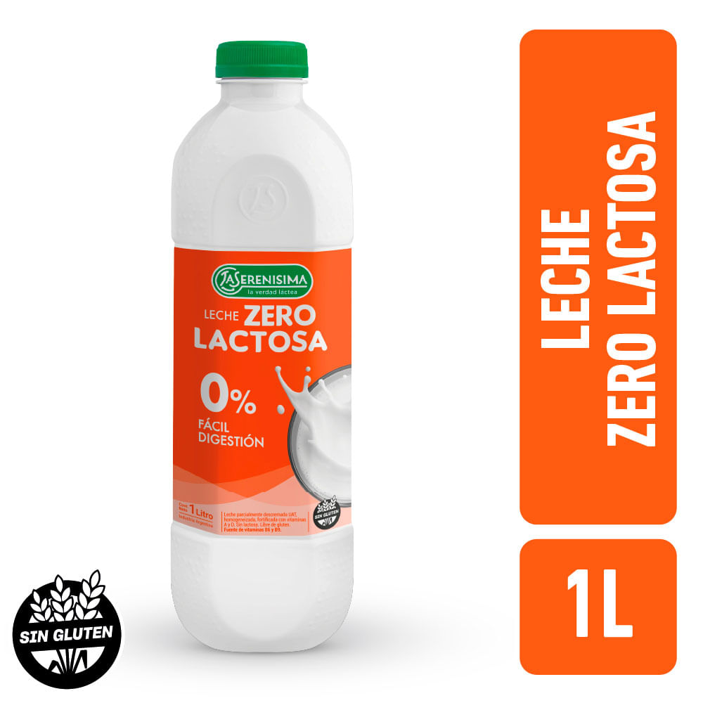 Leche La Serenisima Zerolact Bot 1l