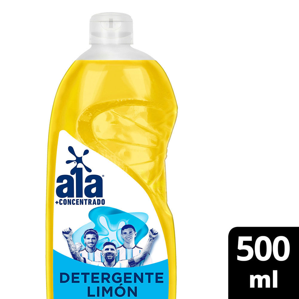 Detergente para Lavavajillas Concentrado Limón 500 Ml Ala