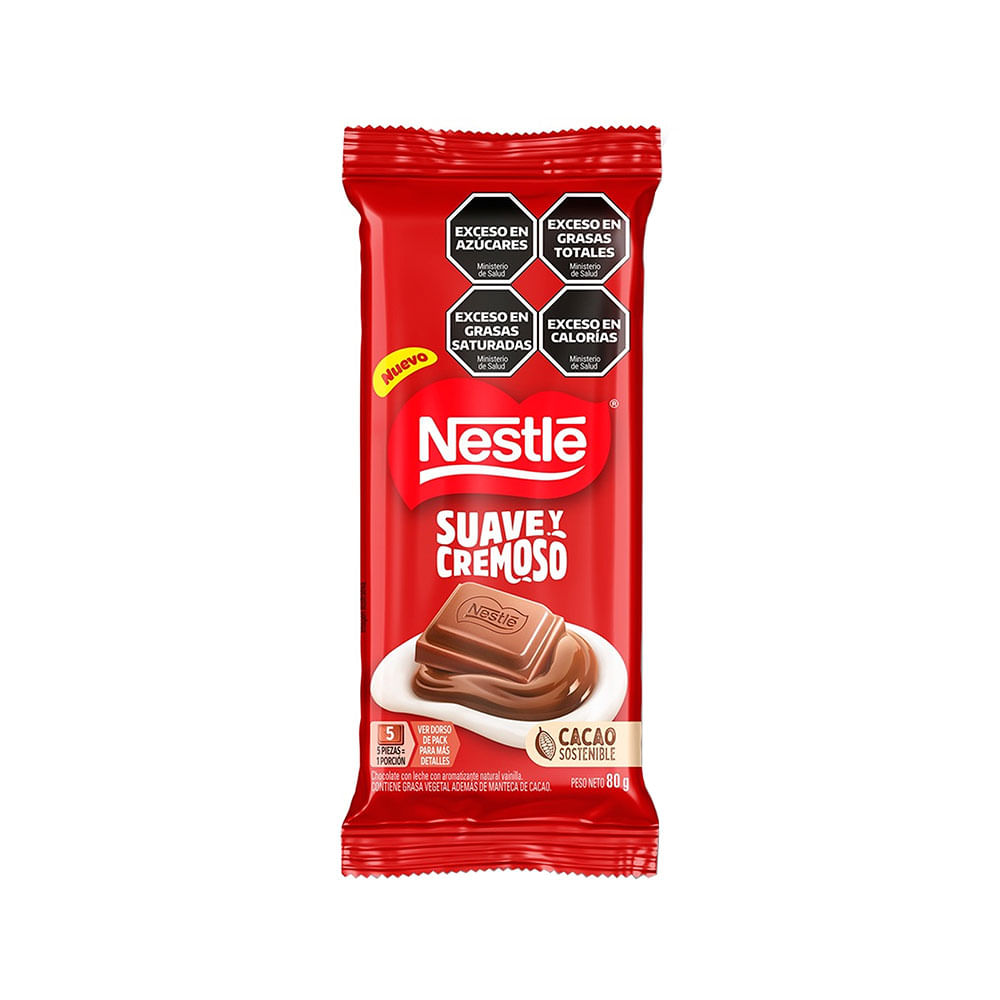 Chocolate Sabor Leche 80 Grs Nestle