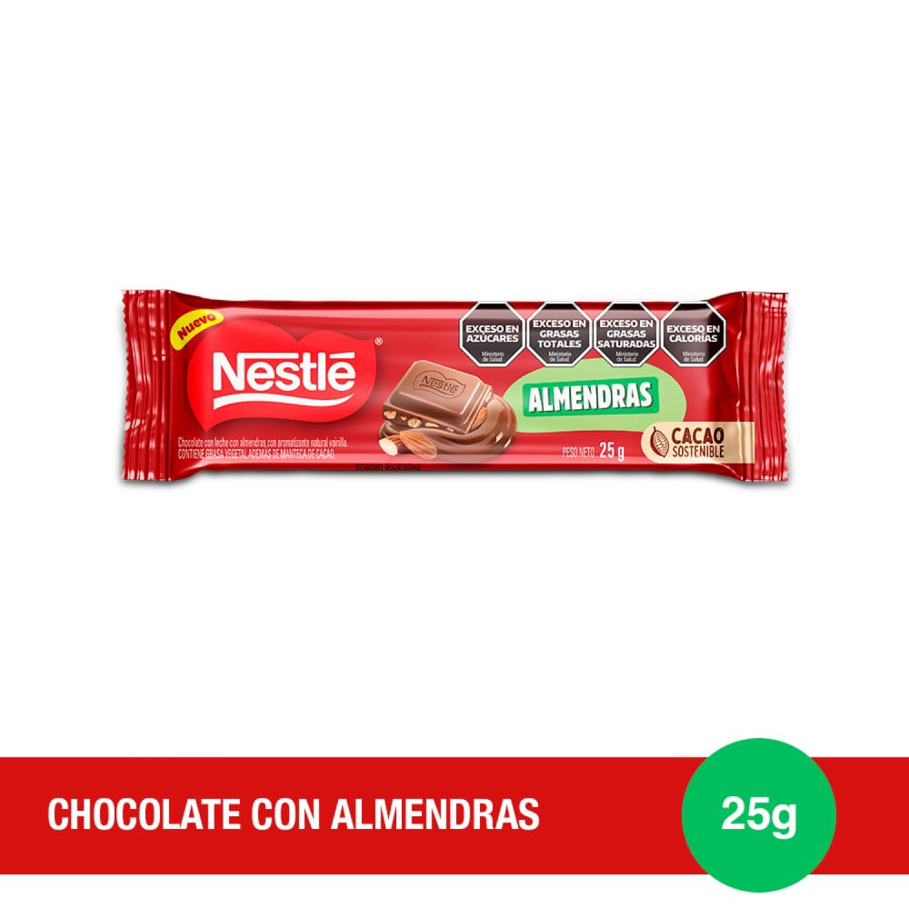 Chocolate Con Leche X 25 Gr Nestle