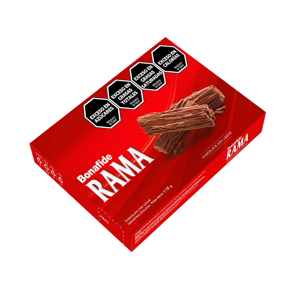 Chocolate En Rama Bonafide Blanco 115gr