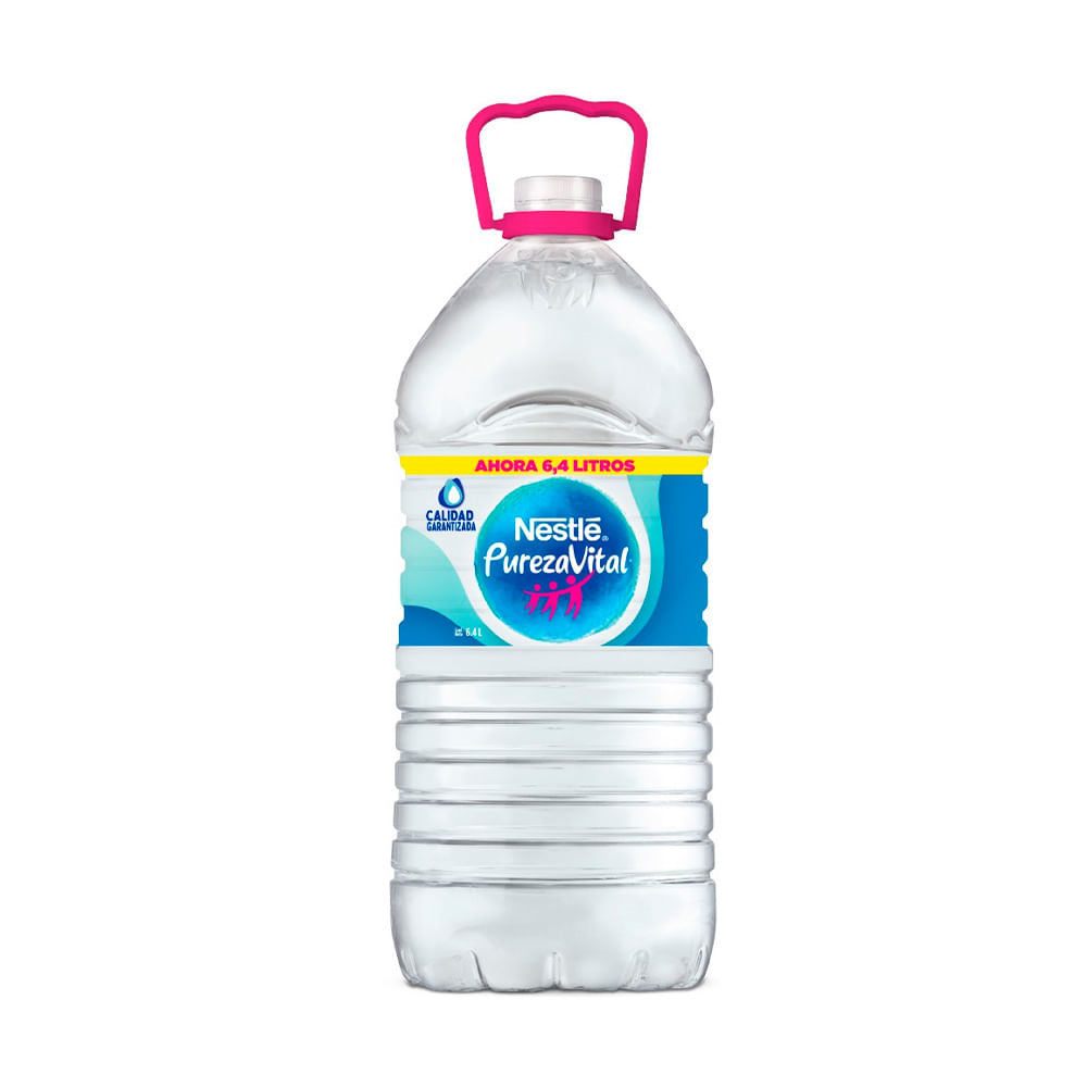 Agua Sin Gas 6.4 Lts Nestle Pureza Vital