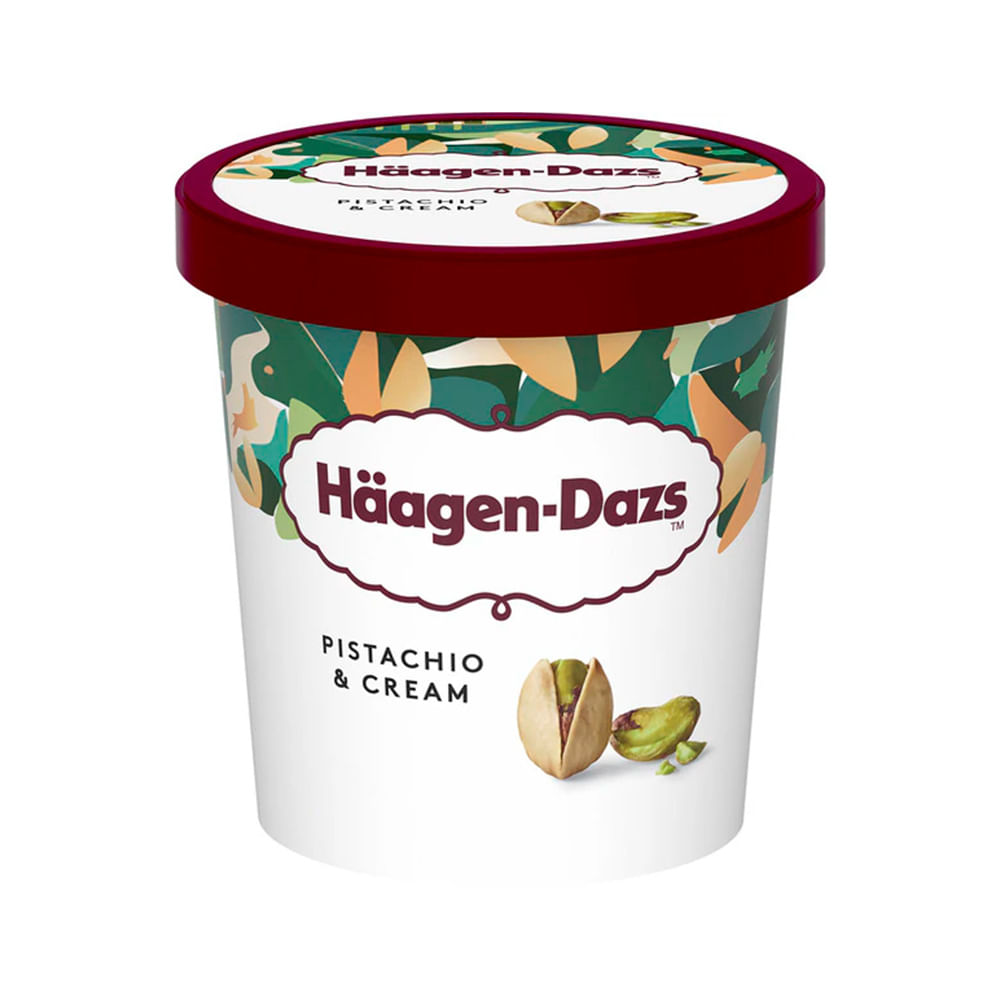 Helado Sabor Pistachio Cream 420 Ml Haagen Dazs