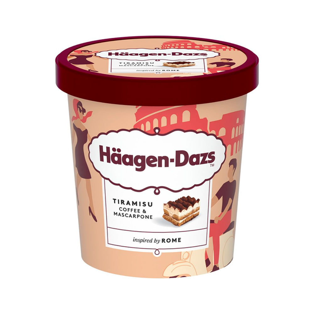 Helado Sabor Tiramisu 420 Ml Haagen Dazs