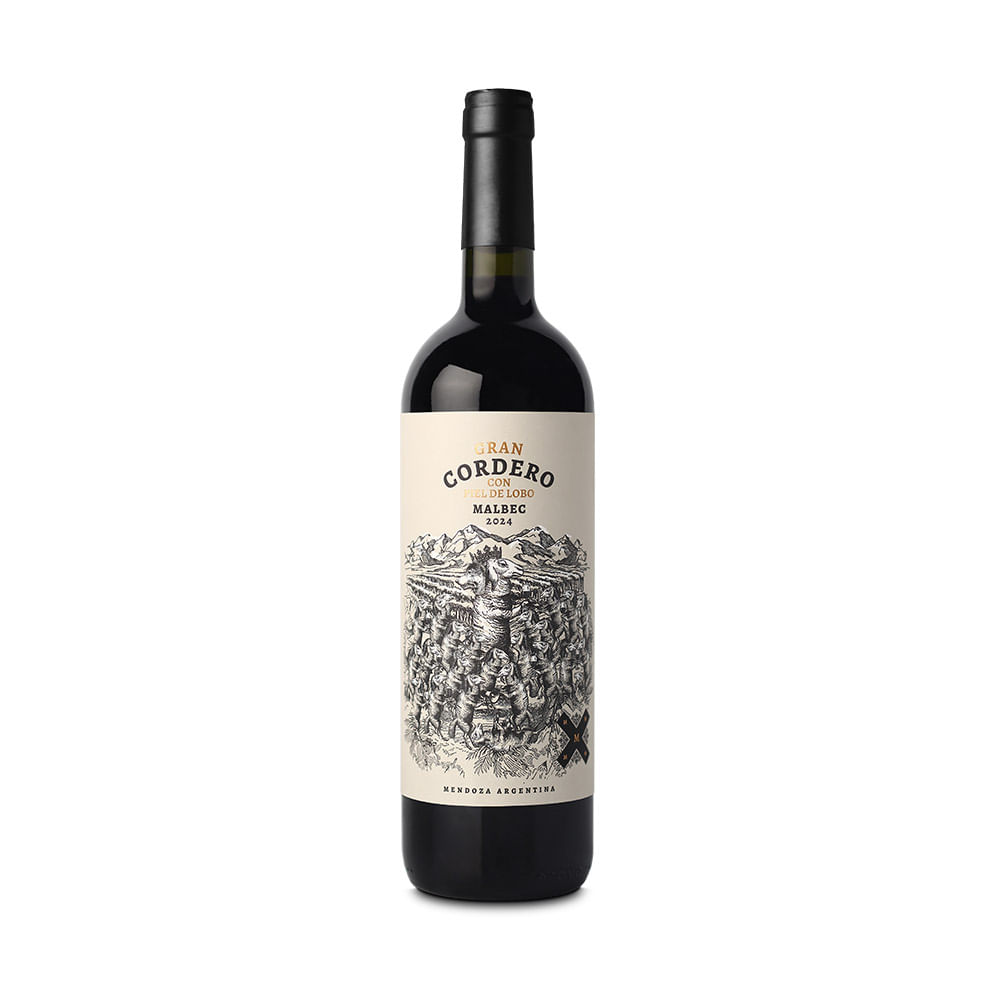 Vino Gran Cordero Con Piel De Lobo Malbec 750c