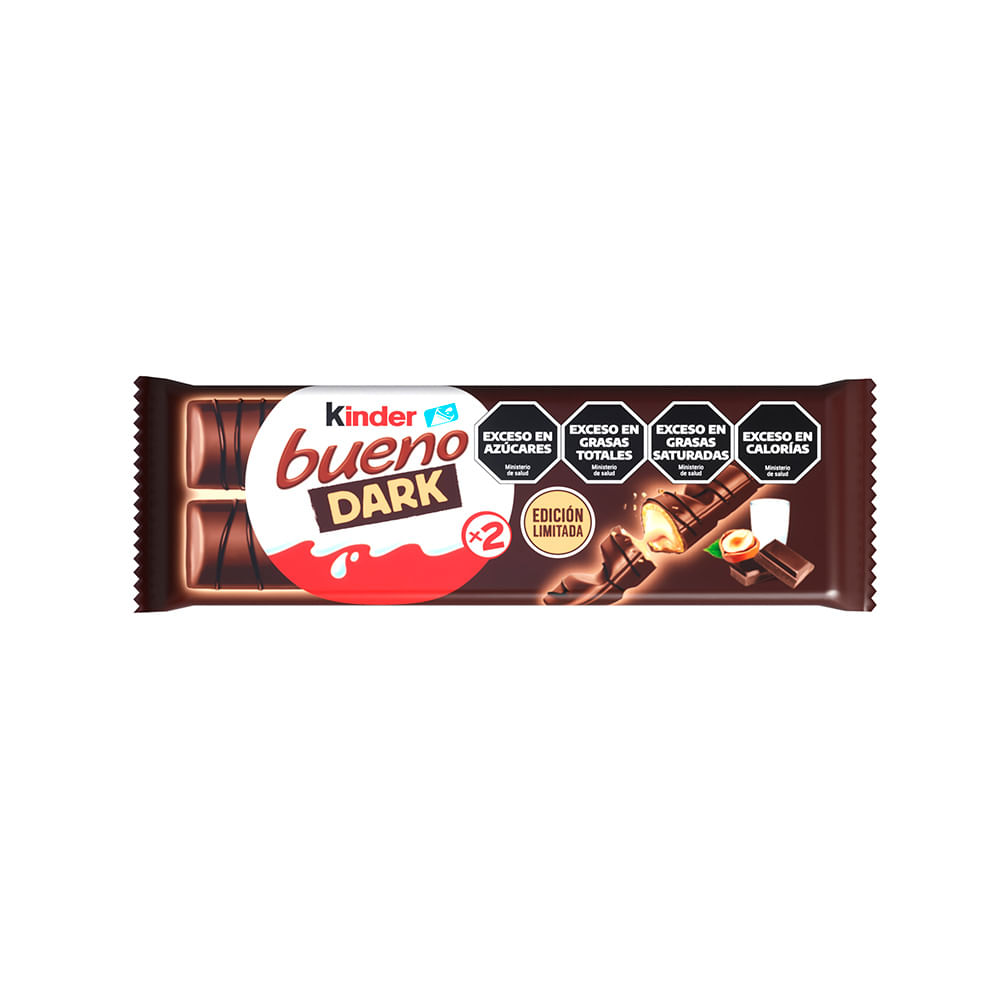 Oblea Sabor Chocolate Amargo 44 Grs x 1 Un Kinder