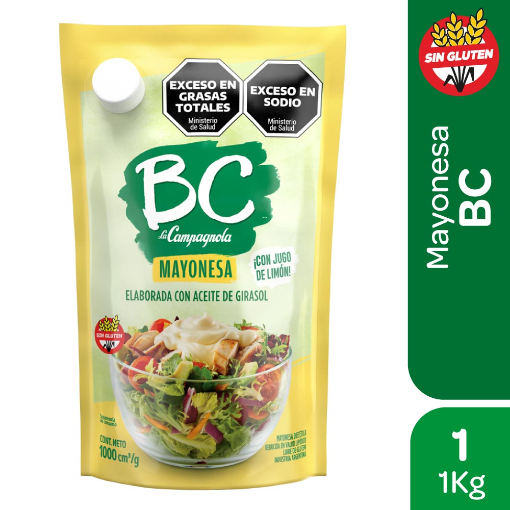 Mayonesa BC 1000 Grs La Campagnola