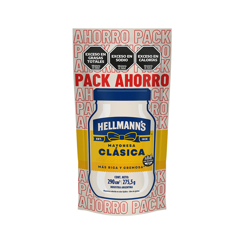 Mayonesa 275,5 Grs Hellmann's