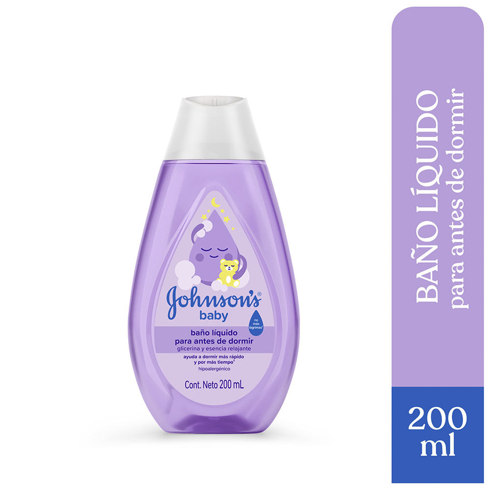 Jabón Líquido para Antes de Dormir 200 Ml Johnson Baby