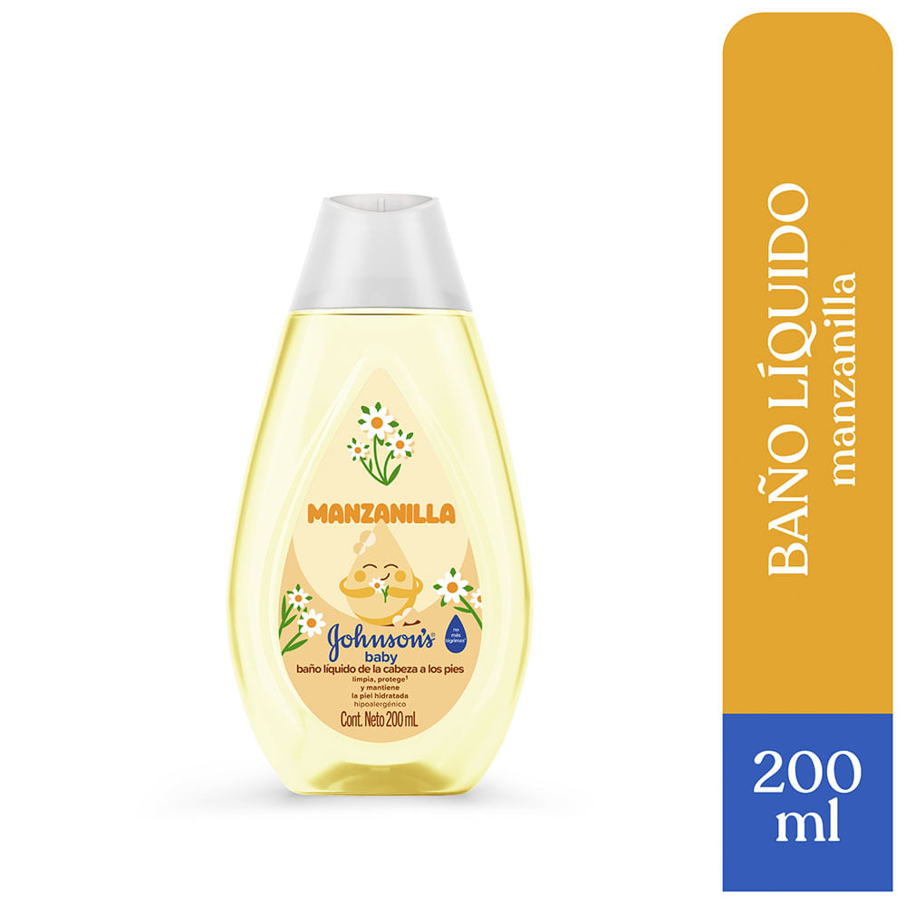 Jabón Líquido Manzana Johnson Baby 200 Ml
