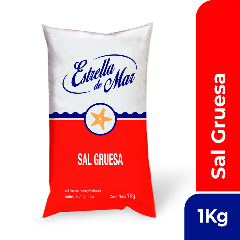 Sal Gruesa 1 Kg Dos Estrellas