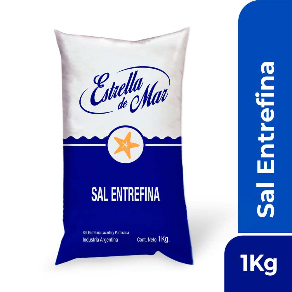 Sal Entrefina 1 Kg Estrella de Mar