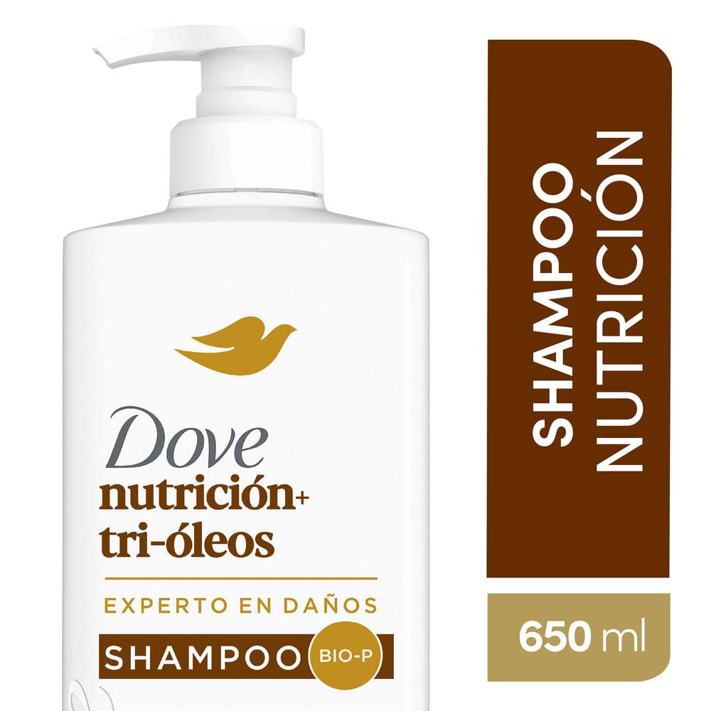 Shampoo Nutrición Tri-Óleos 650 Ml Dove