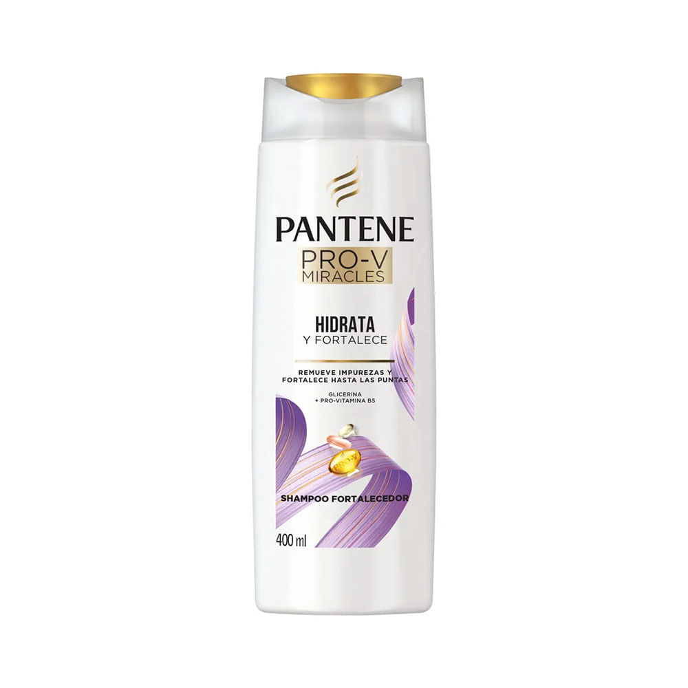 Shampoo Hidrata y Fortalece 400 Ml Pantene