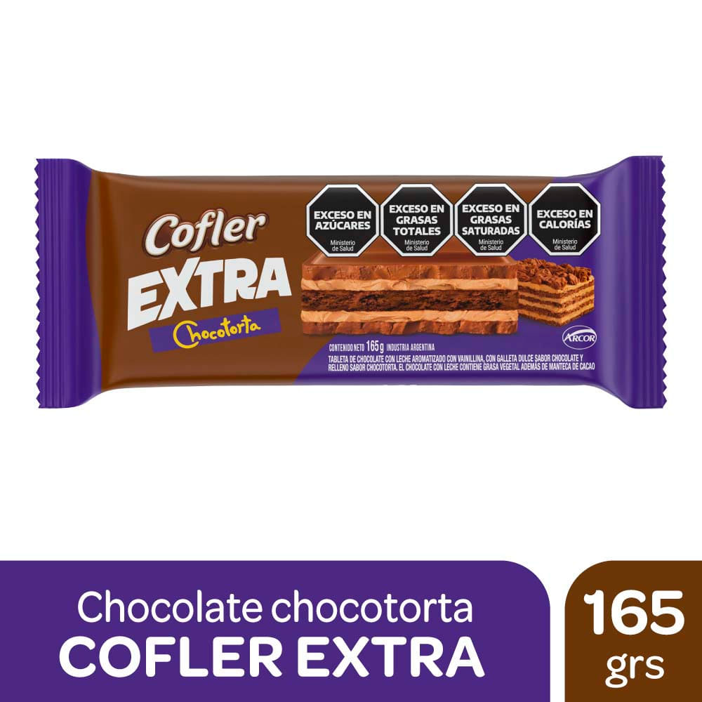 Chocolate Sabor Chocotorta 165 Grs Cofler Extra